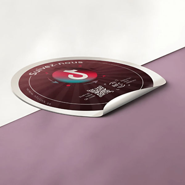TikTok NFC Sticker – Share Your TikTok Profile with a Tap | NFC LINK - Image 5