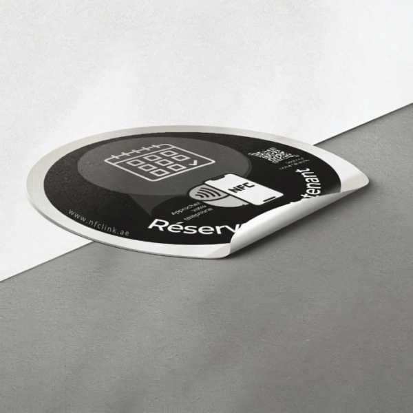 nfc qr code sticker – Smart Contactless Solution for Reviews, Menus & Links | NFC LINK UAE - Image 5