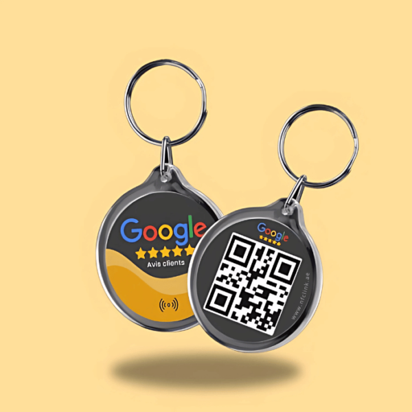 NFC Review Keychain – Collect Google Reviews Instantly | NFC LINK UAE - Image 4