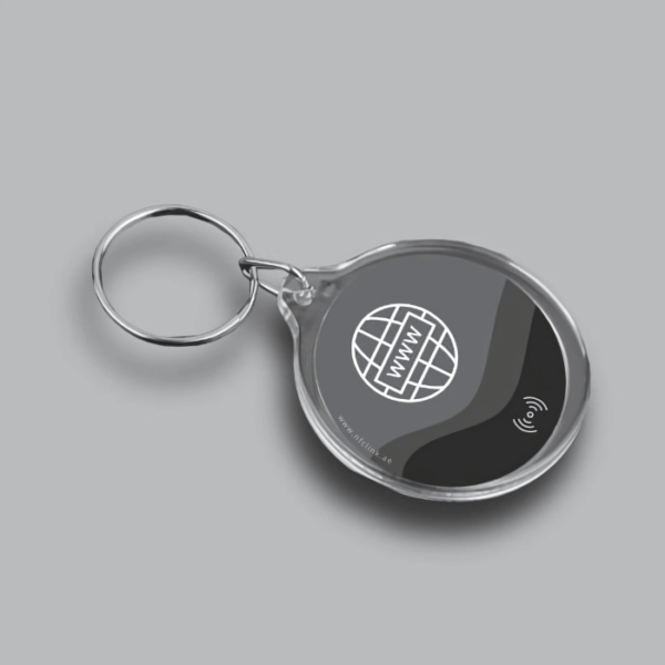 NFC Keychain for instant contactless info sharing in UAE