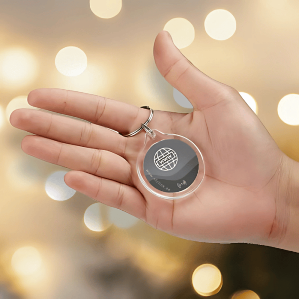 NFC Keychain – Share Your Info Instantly with a Smart Tag | NFC LINK UAE - Image 5