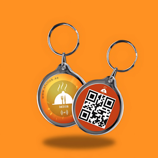 NFC Restaurant Keychain – Tap to Open Menu or Review Page | NFC LINK UAE - Image 5