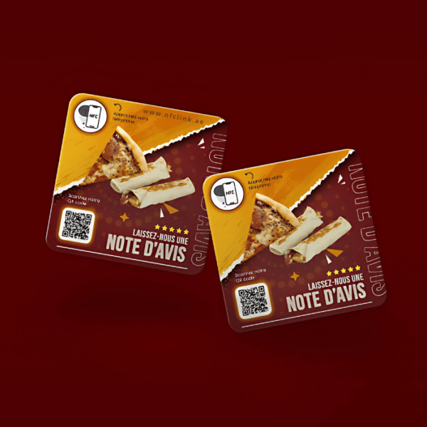 NFC Restaurant Board – Tap to Share Menu or Google Review | NFC LINK UAE - Image 2