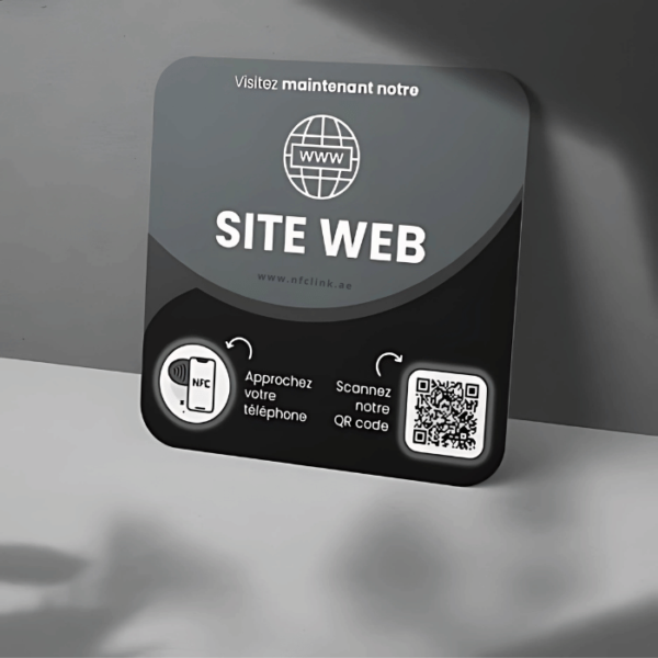 NFC Website Card for Instant Link Sharing in Dubai
